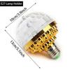 Colorful E27 Rotating Atmosphere 360 Magic Ball Bulb Aautomatic Stage Effect LED Lamp Night Light For DJ Disco KTV Dance Party