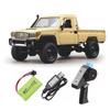Nový MN82 1:12 Retro RC auta s LED světly Plnohodnotná simulace LC79 Professional 4WD pickup RC Truck Model Toys