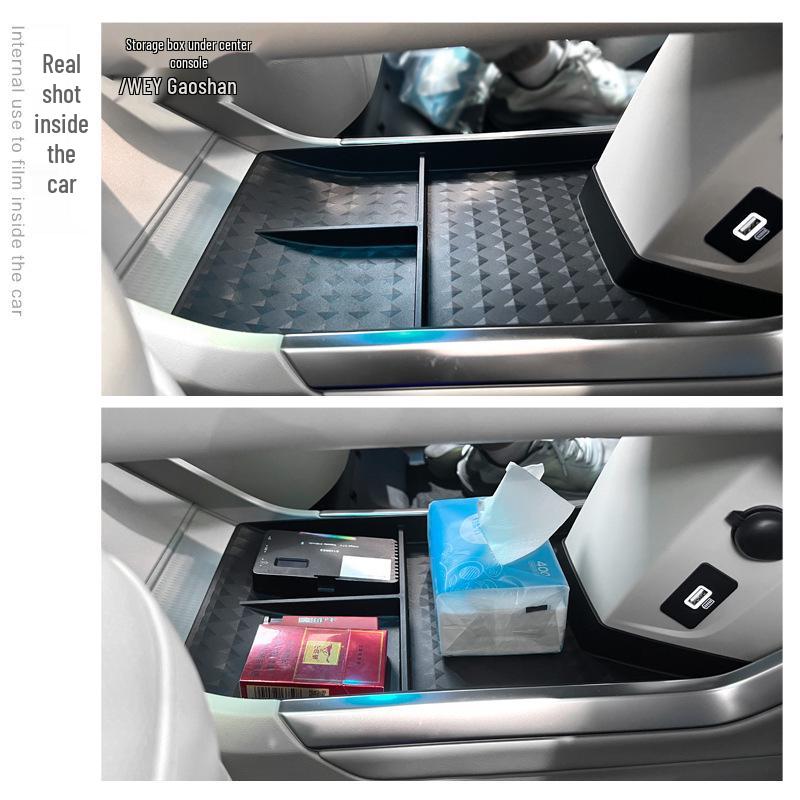 Wey Gaoshan Center Console Storage Box - Car Interior Organizer