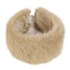 Fashion Headbands Plush Headwrap for Casual Sport Outfit Windproof Hairhoop Hat