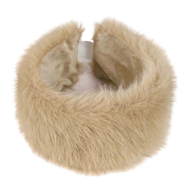Fashion Headbands Plush Headwrap for Casual Sport Outfit Windproof Hairhoop Hat