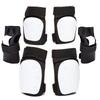 Kids Adult Skateboard Roller Skating Protective Gear Set - 6-Piece Thickened Elbow Knee Wrist Hand Guards