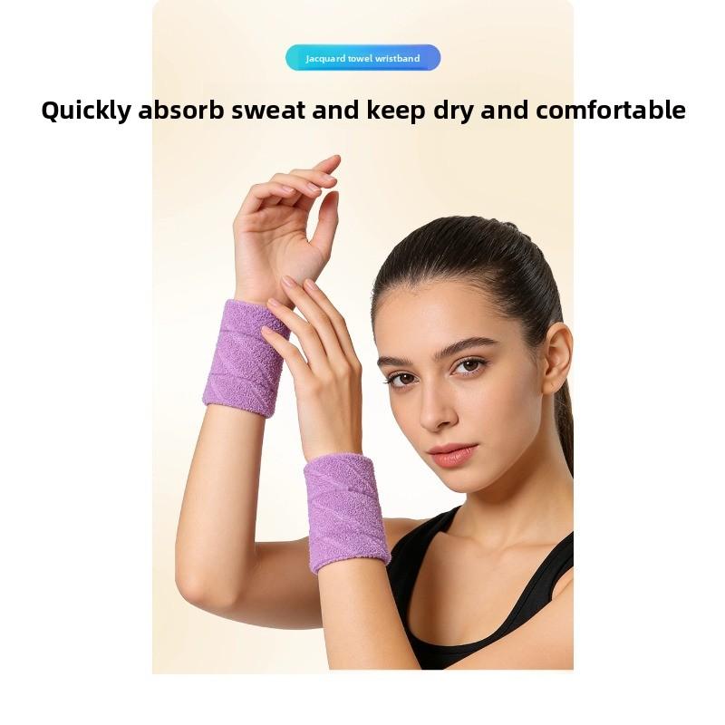 Wrist Guard Absorbs Sweat, Protects The Wrist, Prevents Sprains, Suitable for Sports and Fitness, Anti-slip, High Elasticity Wrist