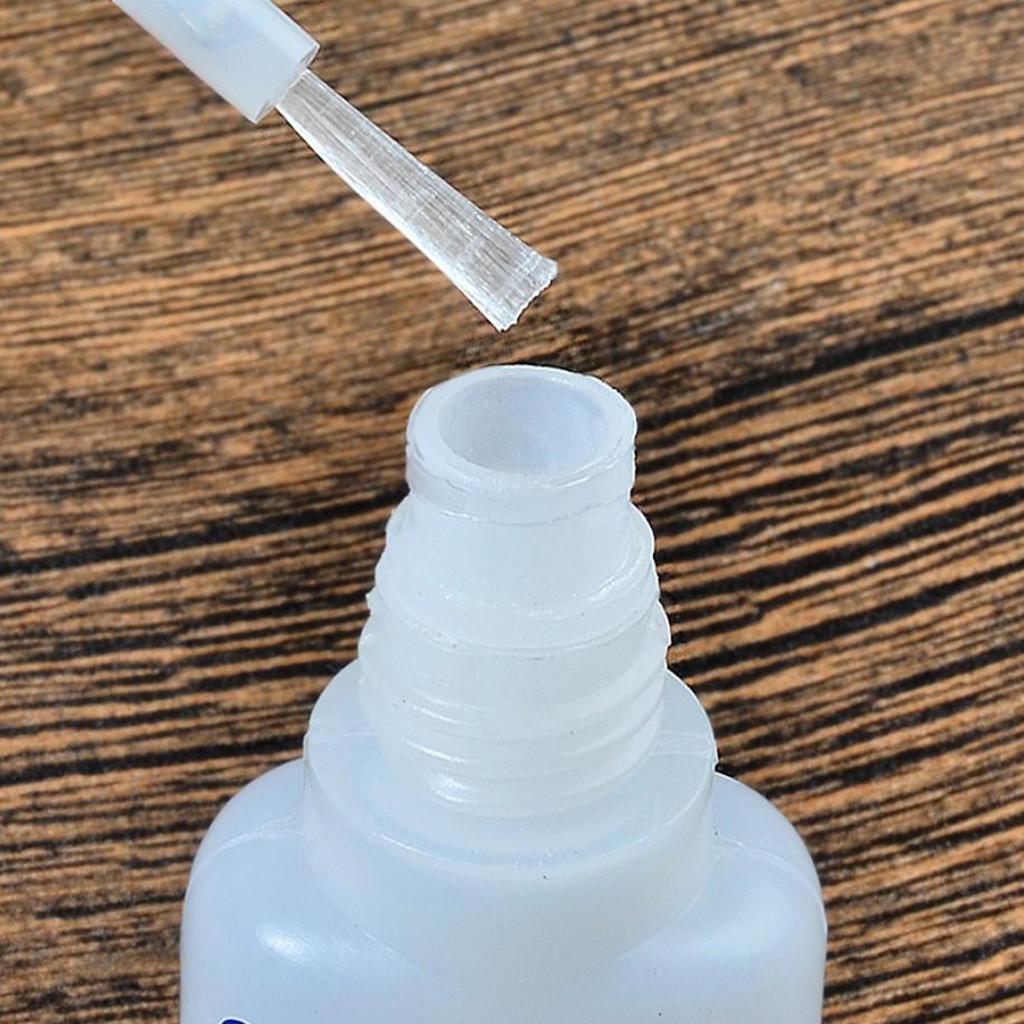 Nail Supplies  Nail Glue With Brush Glue Nail Fake Adhesive 30ML 3PC