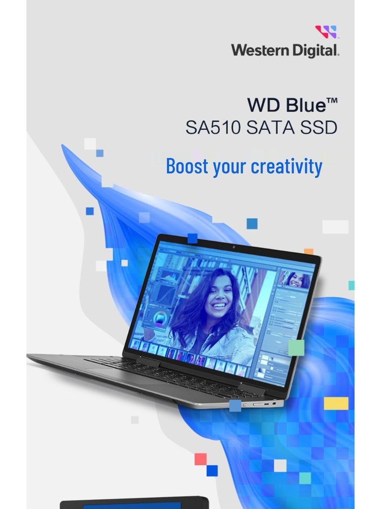 SSD SATA Western Digital Blue: 250GB, 500GB, 1TB, 2TB pentru Laptopuri & Desktopuri