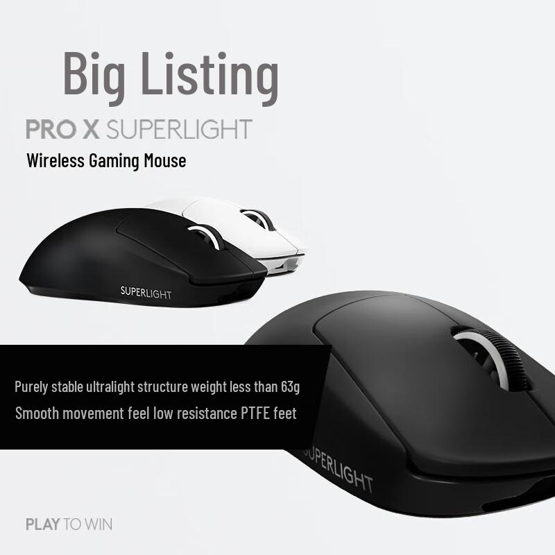 

Logitech G PRO X SUPERLIGHT Wireless Gaming Mouse