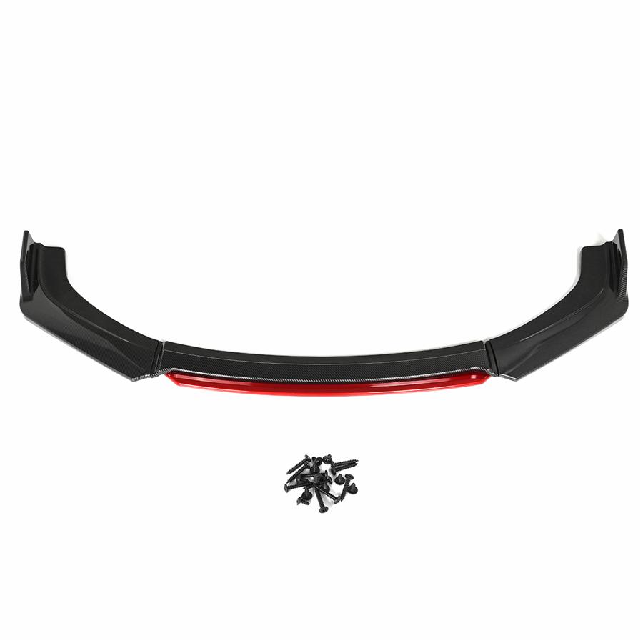 Front Bumper Lip Body Kit Spoiler For Car Universal