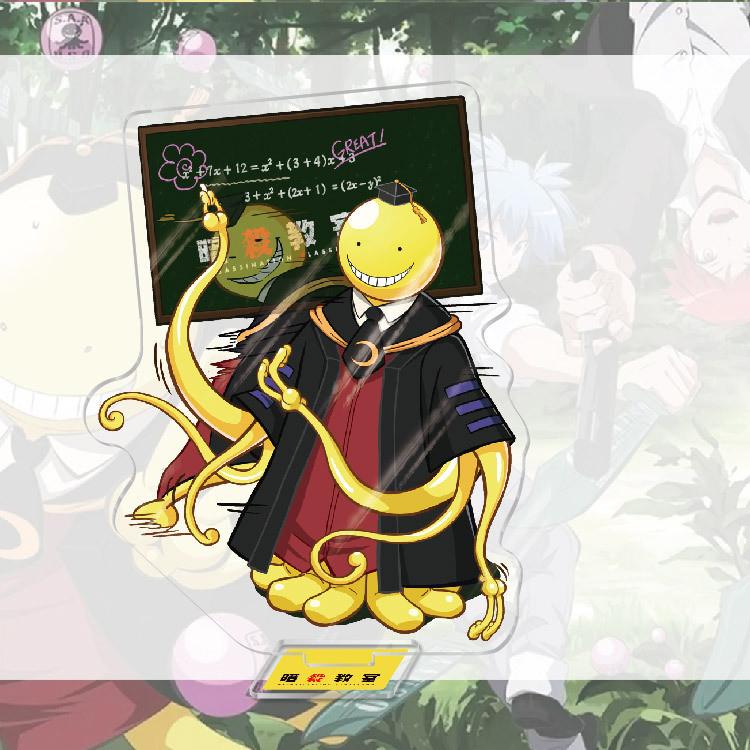 Assassination Classrooill Koro Sensei Acrylic Standee With Colorful Printing For Gift And Decoration