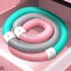 Weighted Soft Spring Hoop Waist-Friendly Foldable Fitness Hoop Portable Home Gym Men Women Adults Body Waist Slimming Exercise Equipment