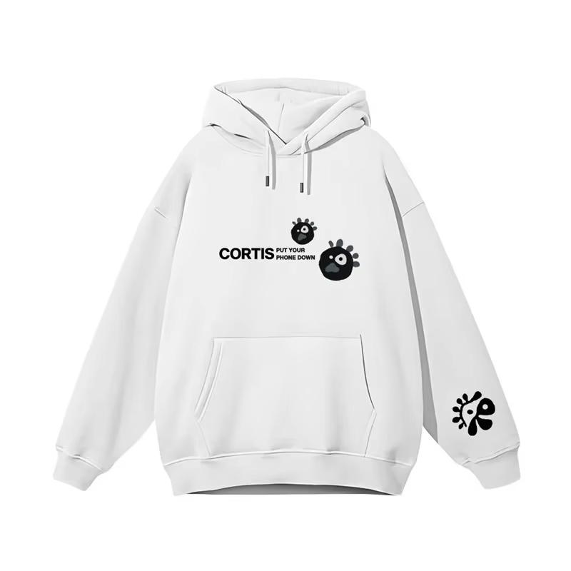 Vintage CORTIS 2026 Cartoon Monster Print Hoodie Unisex Y2K Hip Hop Oversized Pullover Sweatshirt Casual Loose Streetwear Hoodie