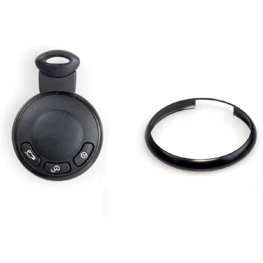 

MOTO4U Alumnium Smart Key Fob Ring Rim Trim Cover Replacement for Mini R55 R56 R57 R58 R59 R60 in Red чёрный