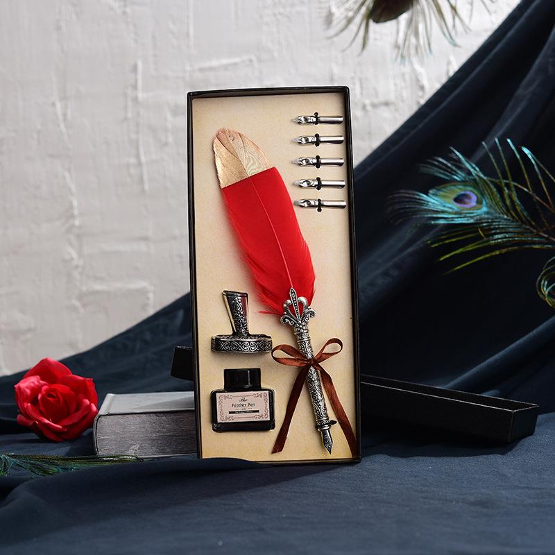 Magic Academy Quill & Student Fountain Pen Gift Set