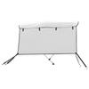 3 Bow Bimini Top with Side Panels 183 x (170 182) x 137 cm