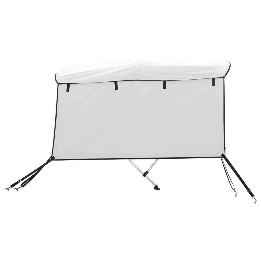 3 Bow Bimini Top with Side Panels 183 x (170 182) x 137 cm