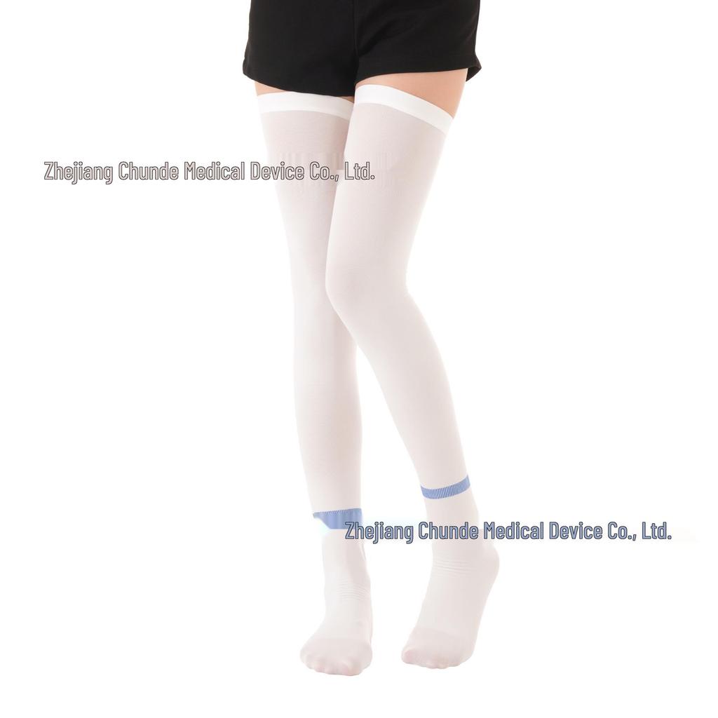 Knee-High Graduated Compression Socks for Post-Op & Anti-Embolism Support