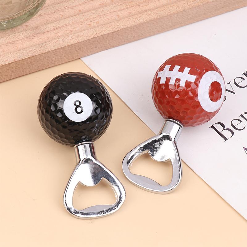 Rustfritt Stål Fotball Baseball Flaskeåpner Morsom Ølflaskeåpner, Nyhetsgave