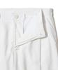 AOTT Cool Summer Linen Single-Pleat Wide Pants Ivory
