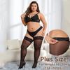 Sexy Over Knee Thigh High Lace Stockings With Silicone Anti-Slip Elastic Plus Size Stocking For Woman 3Xxxl 4Xl 5Xl