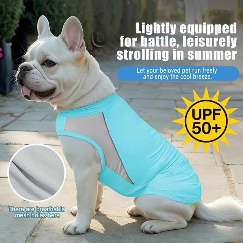Dog Vest for Summer, Lightweight Sleeveless Shirt for Medium To Large Dogs