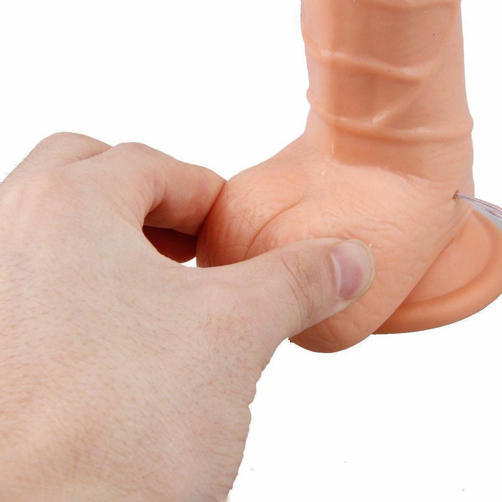 Realistisk Multispeed Vibrator Dildo Sugekopp Voksen Leke Kvinner Kvinner