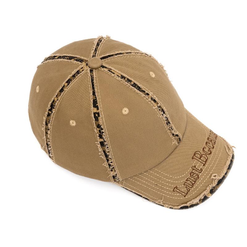 Rouge Baseball Cap Men's Spring Summer Cotton Cap Soft Top Sunshade Hat