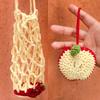 Hand Woven Water Cup Mesh Bag Folding Water Bottle Tote Bag  Umbrella Storage