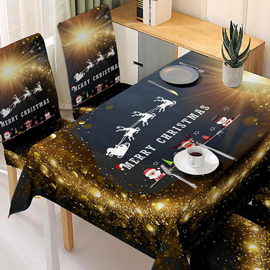 Cloth Decoration Decorative Waterproof Polyester Fiber Christmas for Anniversary Home Dinner Room