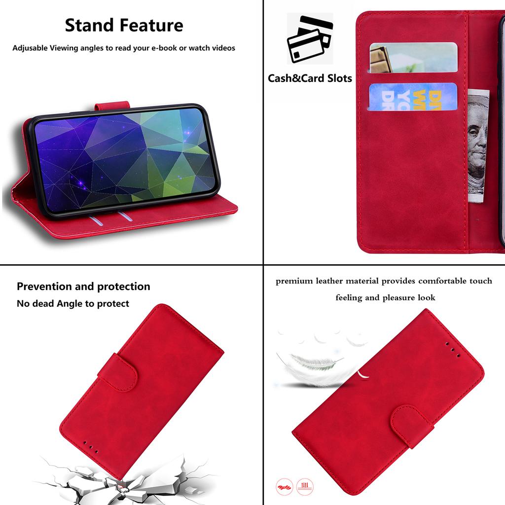 For Infinix GT 20 Pro 5G Case Folio PU Leather Solid Color Phone Cover