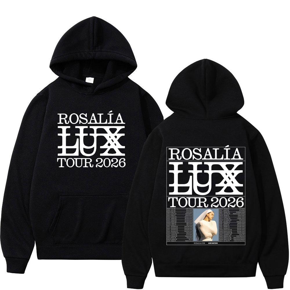 Album Tour  Print Hoodie Men Women Fashion Loose Pullover Oversized Hip-hop Casual Aesthetic Sweatshirt
