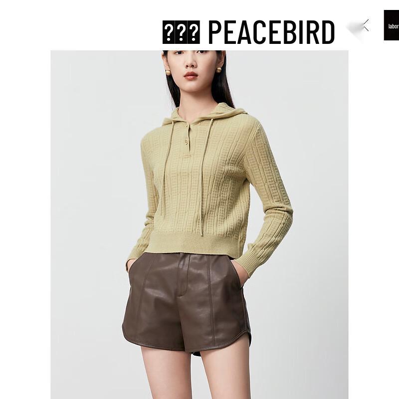 

Peacebird Women s Winter Hooded Knit Sweater S