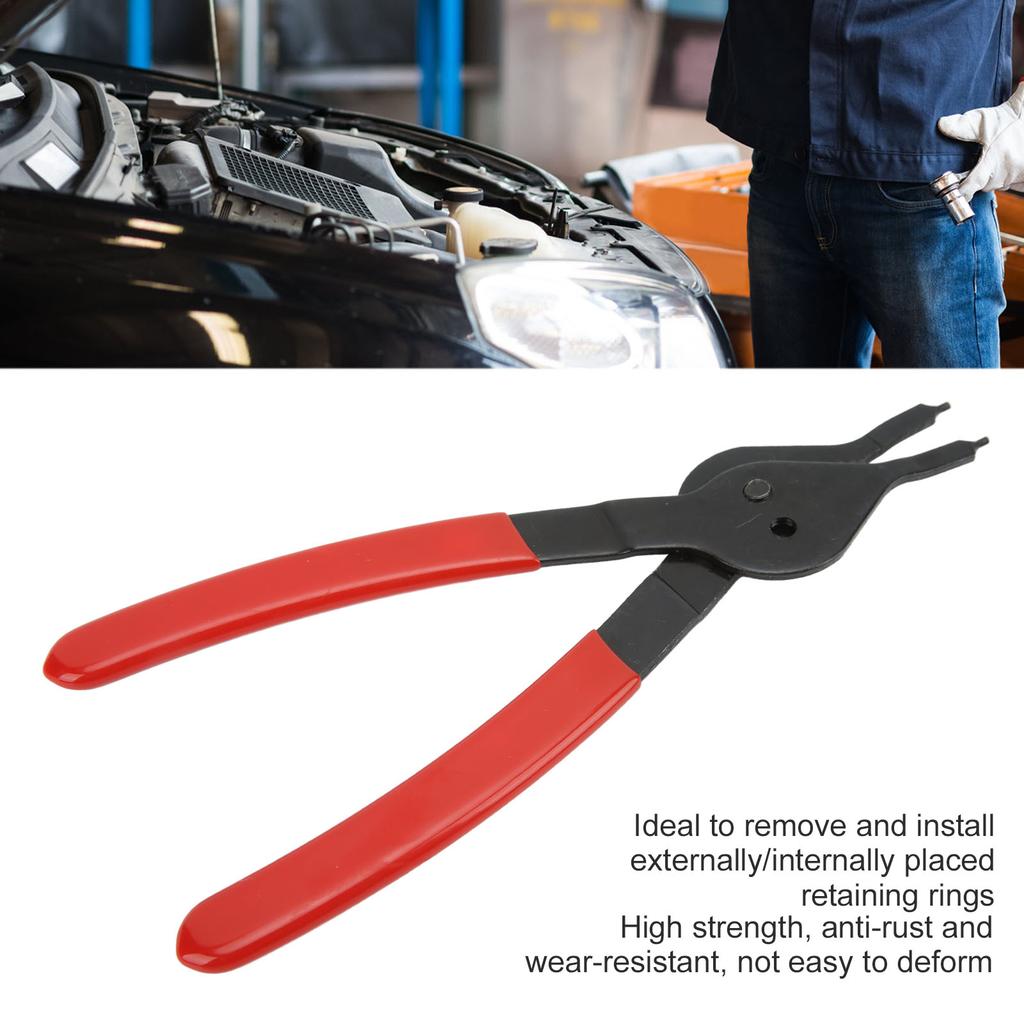 Straight Snap   Plier Internal External Circlip Plier   Car Repair Tool for   Retaining Remover