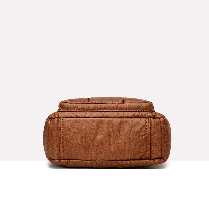 Retro Casual Tote Bag Female Luxury Designer Handbag Shoulder Bag for Women 2023 New Ladies Vintage PU Leather Crossbody Bag