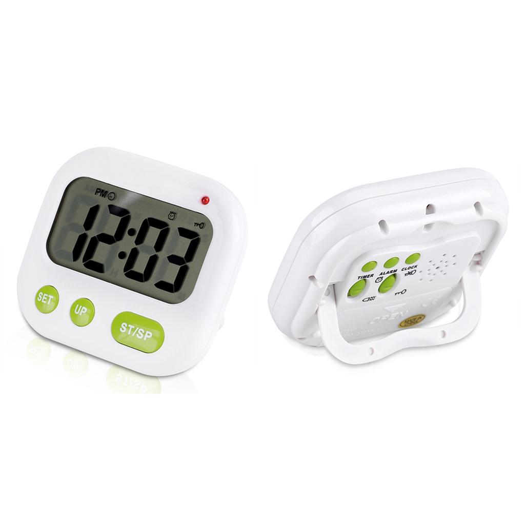 Alarm Clock, 3.3 X 3.1 X 0.9 Inch Alarm Clocks for Bedrooms Digital Clock with Customizable Reminders for Home