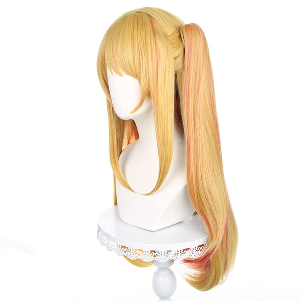 RyuuCos Oshi No Ko Hoshino Ruby Wig Cosplay Hairnet Heat Resistant Disguise Costume Present Event Halloween Christmas School Festival Cultural
