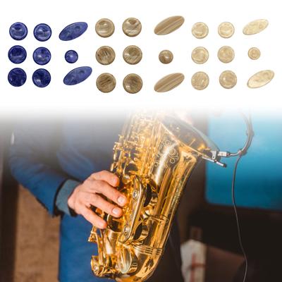 Abalone Schlüssel-Verbesserungen Anzugfarbe Verschluss Saxophon Reparaturzubehör für Musikinstrumente