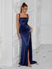 Women's High-End Spaghetti Strap Slimming Evening Dress