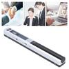 Portable Scanner, 900 DPI Handheld Image Scanner with Storage Bag, Scan Wand Photo Scanner for A4 Documents, Photos, Pages, and Text (Silver)