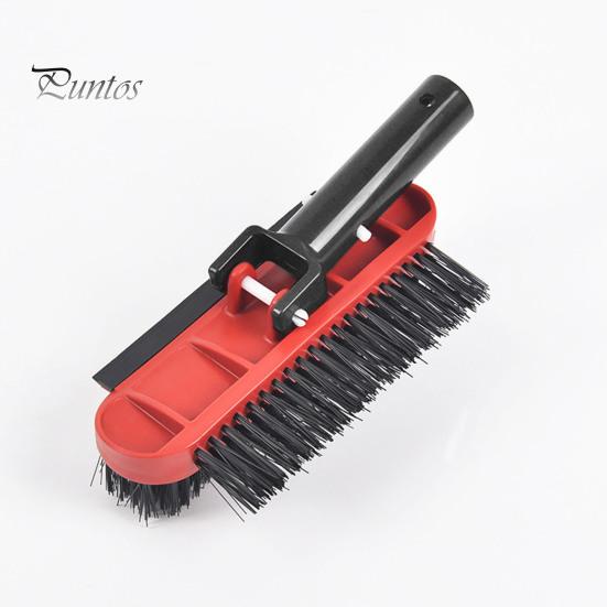 Swimming Pool Cleaning Brush Hard And Dense Bristle Rotary Handle 270 Degree Cleaning Pool Walls Steps Hand Scrub Brushes Bathroom Spa Hot Tub Cleaner