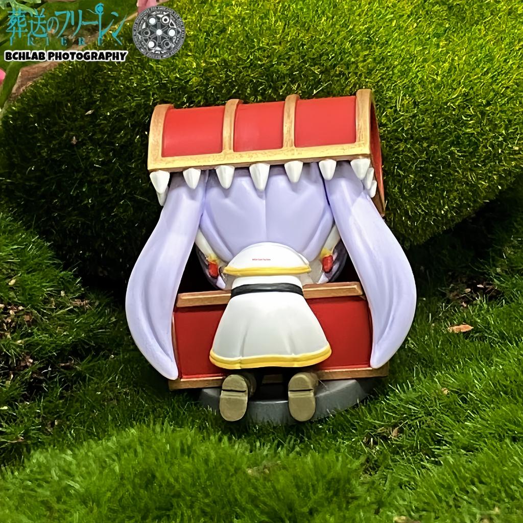 EAKI Official Frieren  Mimic Chest Sitting Figure Collectible Anime Kawaii Desk Decor Classic Charm Toys For Anime Fans