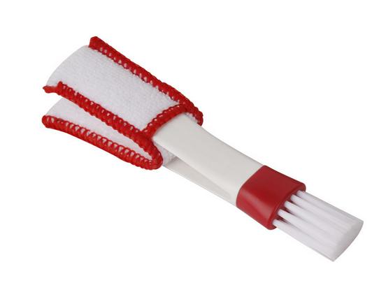 Car Air Conditioning Vent Cleaning Brush, Double Headed Small Brush, Dust Removal Soft Bristle Brush, Car Wash, Dust Cleaning To