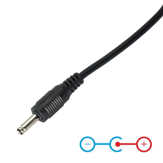 Kabel USB - DC 3.5 x 1.35mm Akyga AK-DC-03 Zasilający Przewód do ładowarki 80cm