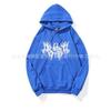 Oversized Gothic Hoodie Women Long Sleeve Loose Fit Streetwear Cotton Blend Pullover Sweatshirt