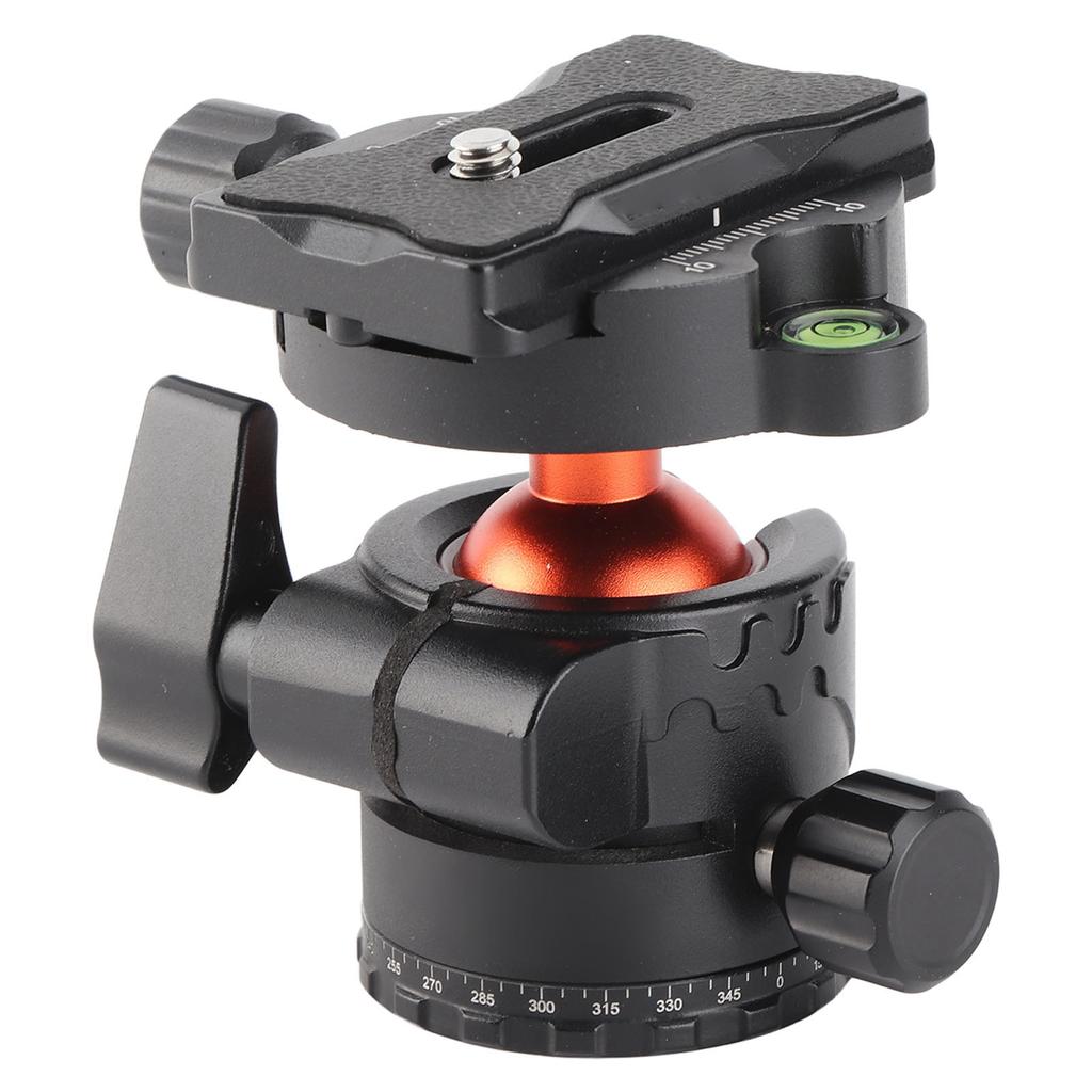 Metal Tripod Ballhead Aluminum Alloy Panoramic Tripod Head 1 4 Inch Screw Mount Panoramic Ballhead With Quick Release