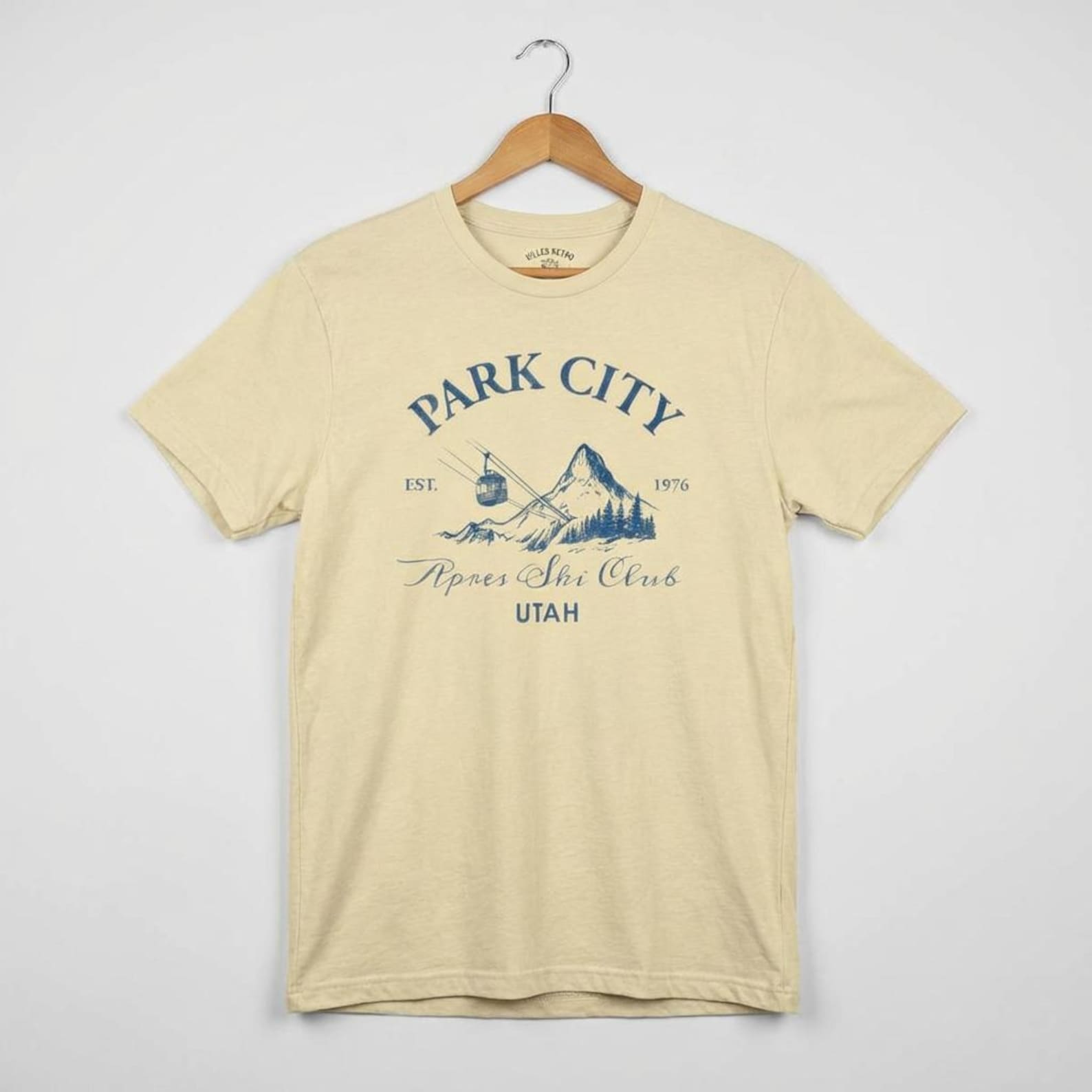 Retro Park City Utah Apres Ski Club T-Shirt 4XL