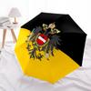 1 PC Automatic Folding Umbrella - Austrian Empire Pattern, Portable & Foldable Design with 8 Ribs, Christmas Birthday Gifts