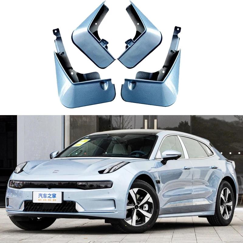 Voor Zeekr 001 2024 Accessoires    4 STuks Voorste Spatbord Spatlap Afdekking Achterspatborden Wielen Auto Accessoires