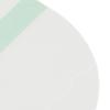 20pcs Water Proof Sensor Covers Transparent Non Slip Portable Sensor Adhesive Patches for Water Sports Green Stripe Oval