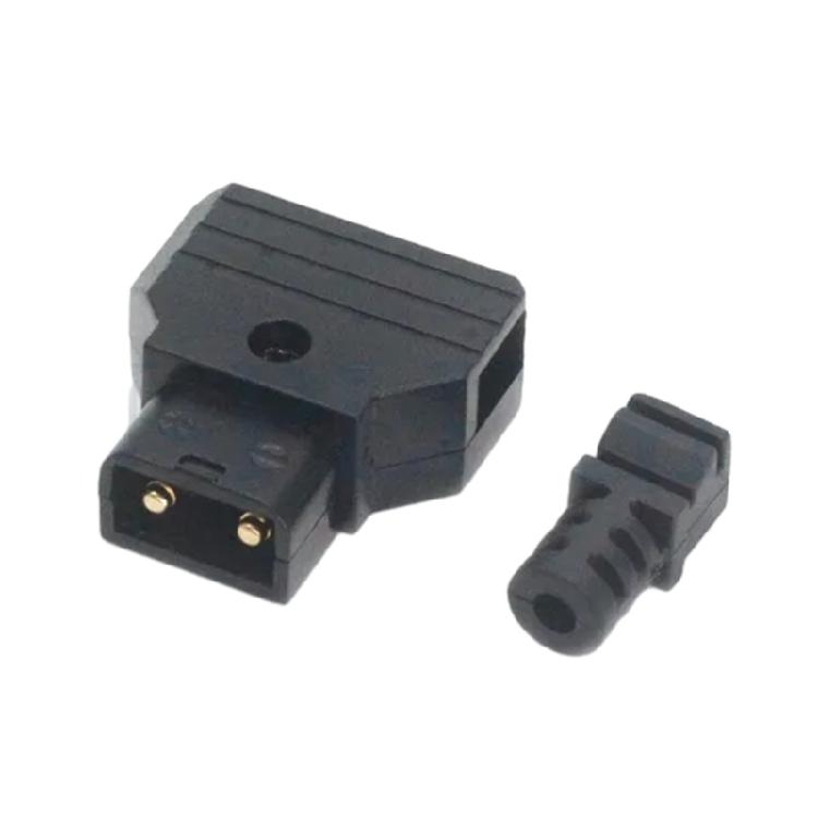 Männlicher D-Tap-Stecker für Camcorder-Stromkabel, V-Mount-Akku, DSLR-Kamera