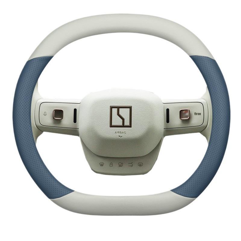 Zeekr Steering Wheel Cover: Ultra-thin, Non-slip, Sweat-absorbing for Models X, 001, 007, 009 - All-season Use
