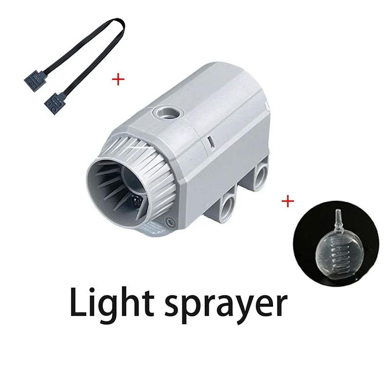Remote 2.4G Control Receiver Component Programmable Sprayer Motor Telescopic Push Rod Music Box Power Parts Building Block Led